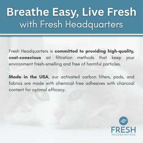 Fresh Headquarters cut-to-fit filter for furnace and vents improves airflow