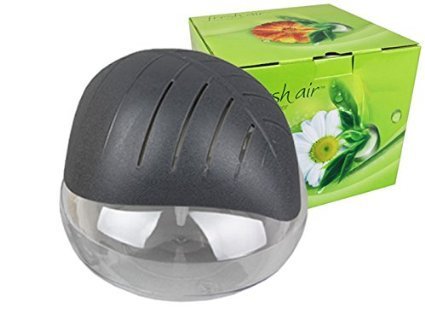FreshAir GoodVac nightlight glow enhances evening ambiance.