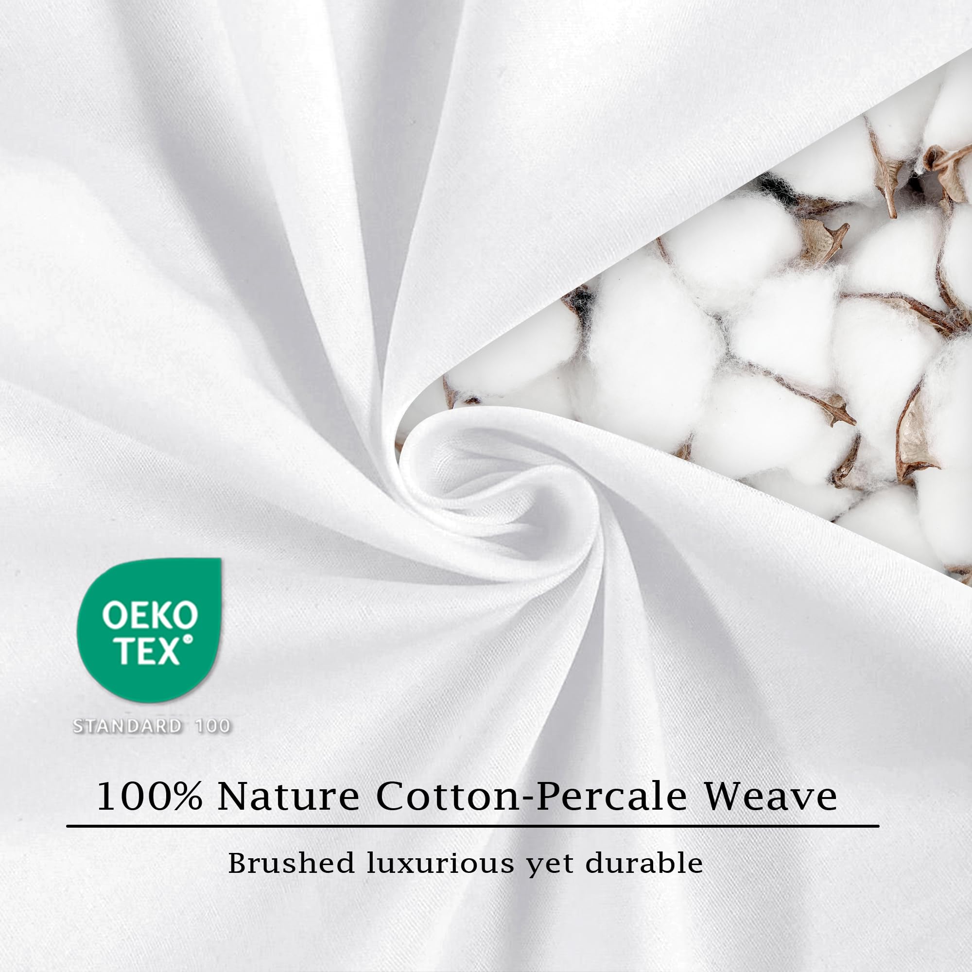 All-around elastic keeps the FreshCulture sheet snug and secure without shifting.