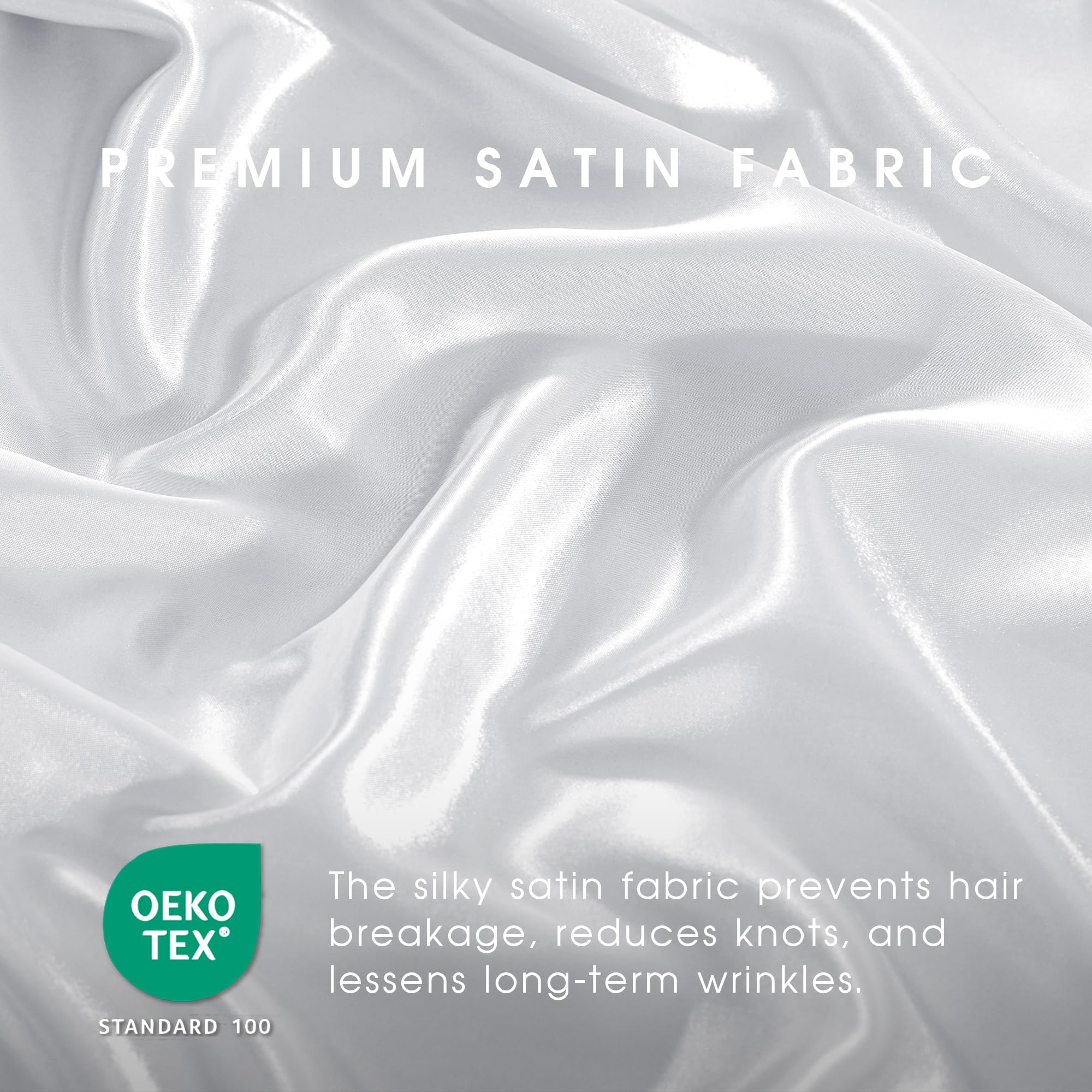 FreshCulture close-up of the ultra-silky satin texture.