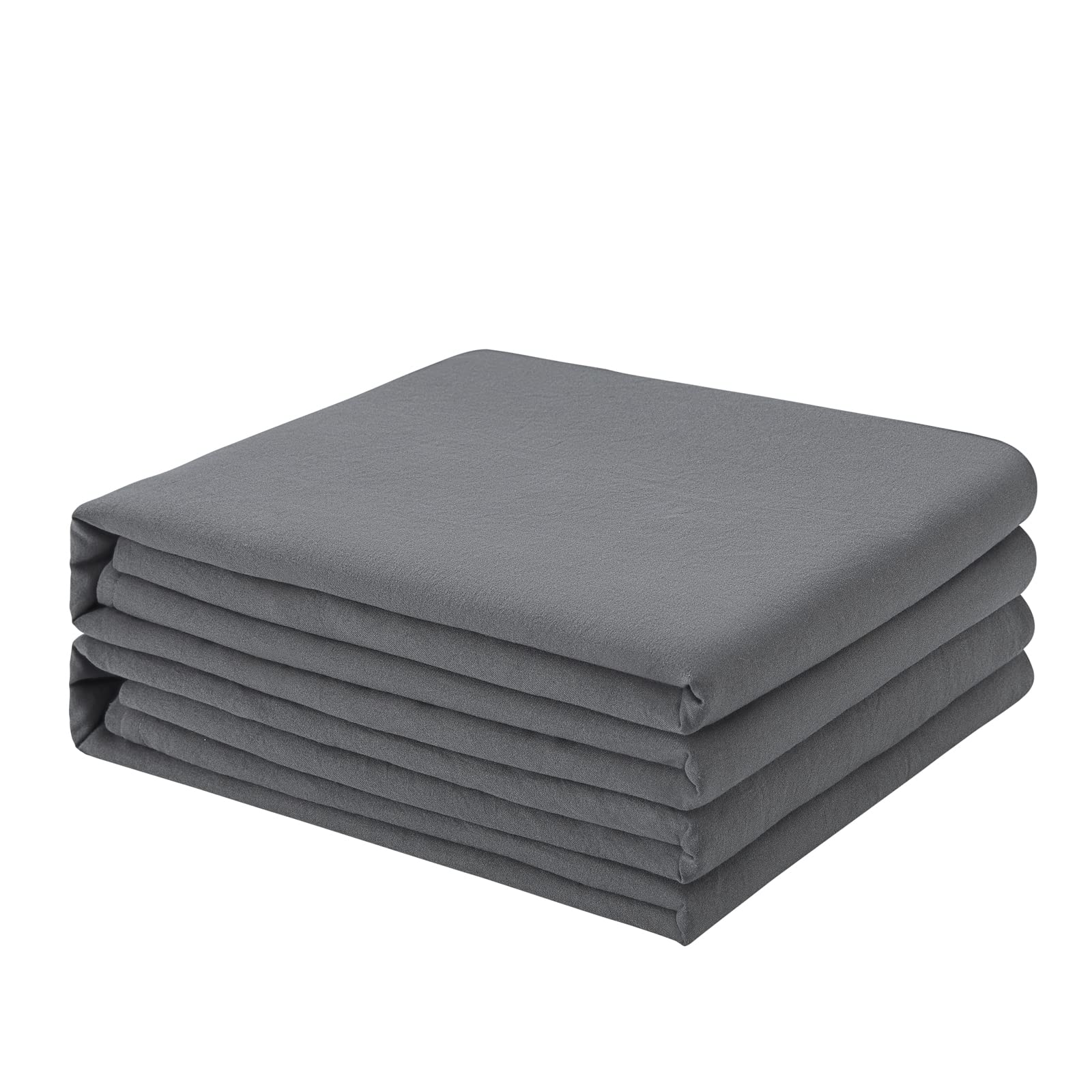 FreshCulture King Flat Sheets 2-Pack with hotel-quality feel for luxurious sleep