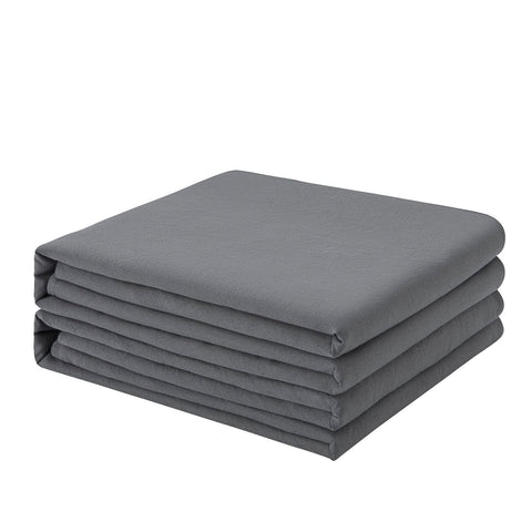 FreshCulture King Flat Sheets 2-Pack with hotel-quality feel for luxurious sleep
