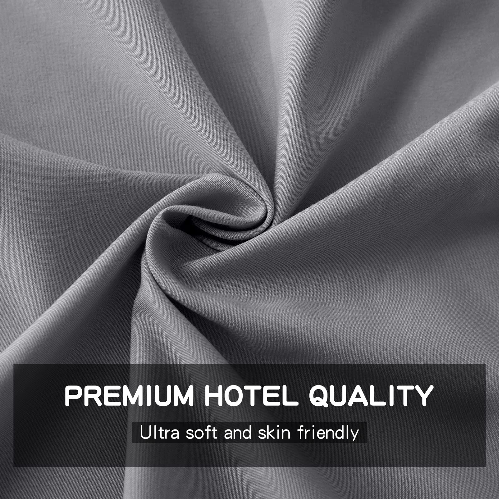 FreshCulture King Flat Sheets cool-touch fabric keeps you comfortable
