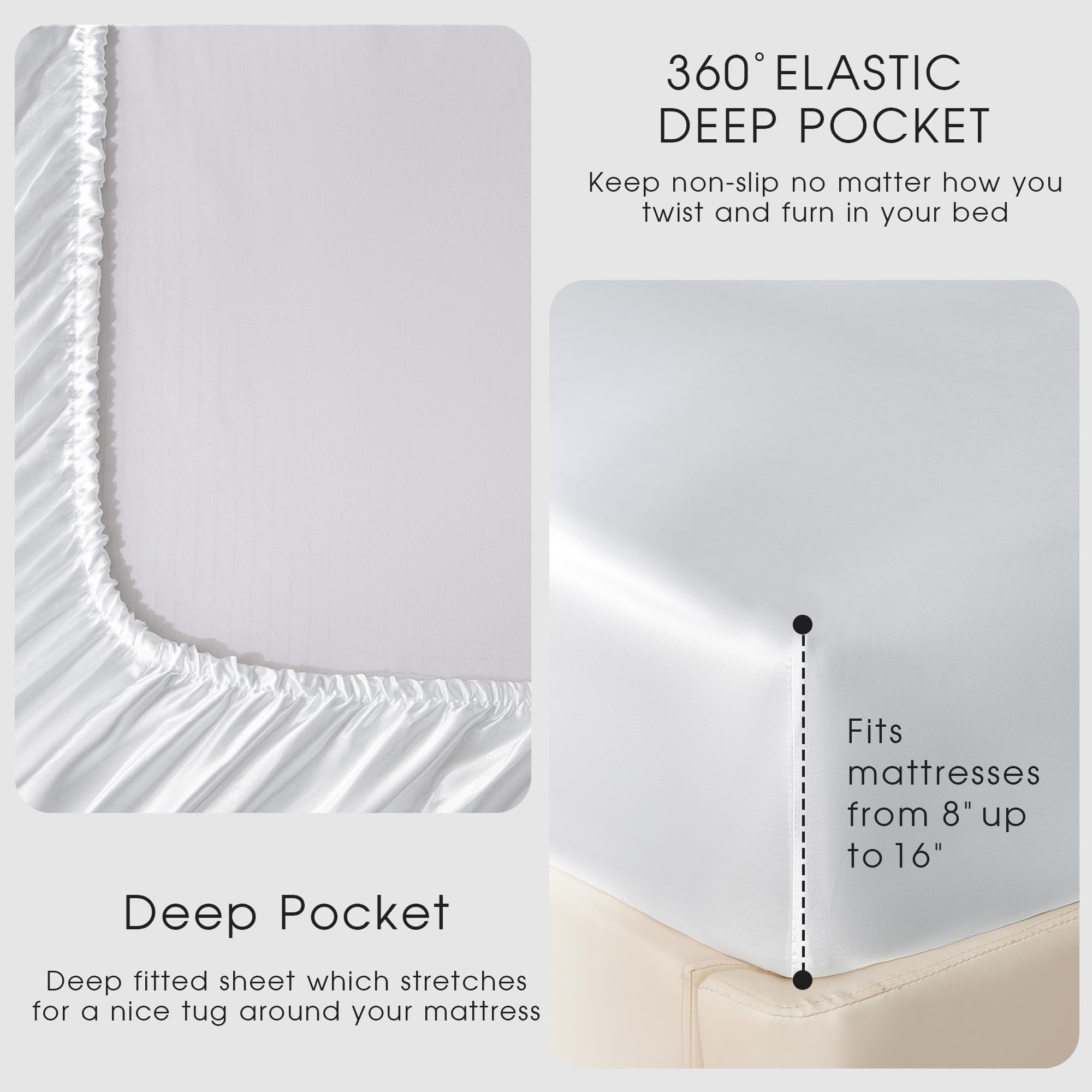 FreshCulture pillowcases 20x30 offer soft, skin-friendly comfort.