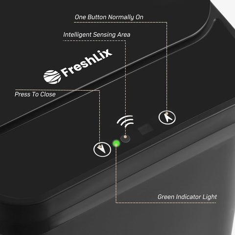 Freshlix slim, narrow profile fits in bedrooms or offices.