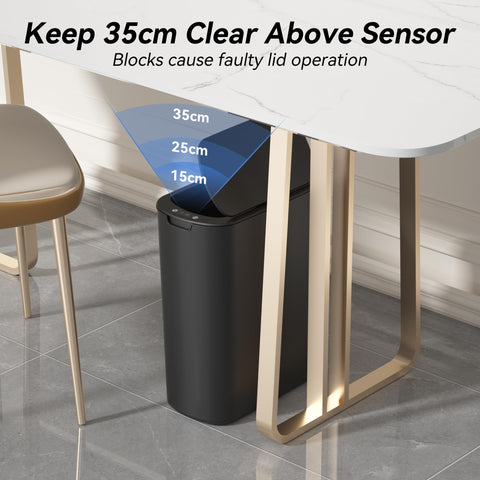 FRESHLIX touchless garbage bin body enables clean, hands-free waste disposal
