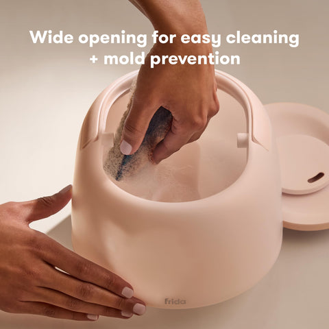 Frida Baby 3-in-1 humidifier runs up to 60 hours on a full tank.