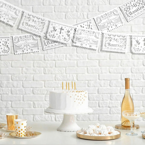 Frienda baptism banner sized 16.54 by 12.2 inches for bold visuals.
