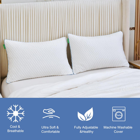 Friendriver neck-shoulder support pillow suited for side and back sleepers.