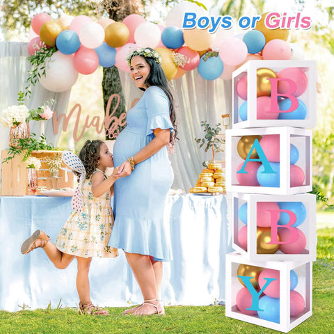 Frigg pink-blue tablecloths provide a bright base for treats and decor.
