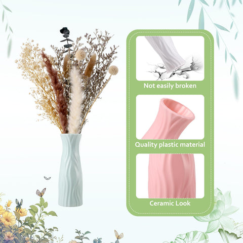 FRIUSATE pink vase set ideal for romantic centerpieces and events.