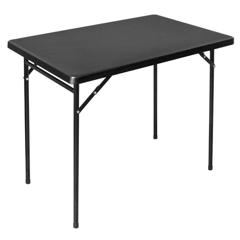 Froasispro 3ft rectangular folding-table top shows a sturdy HDPE surface for all-weather use.