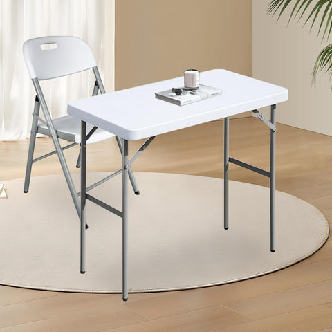 FROASISPRO folding table frame and legs provide stable support for gatherings
