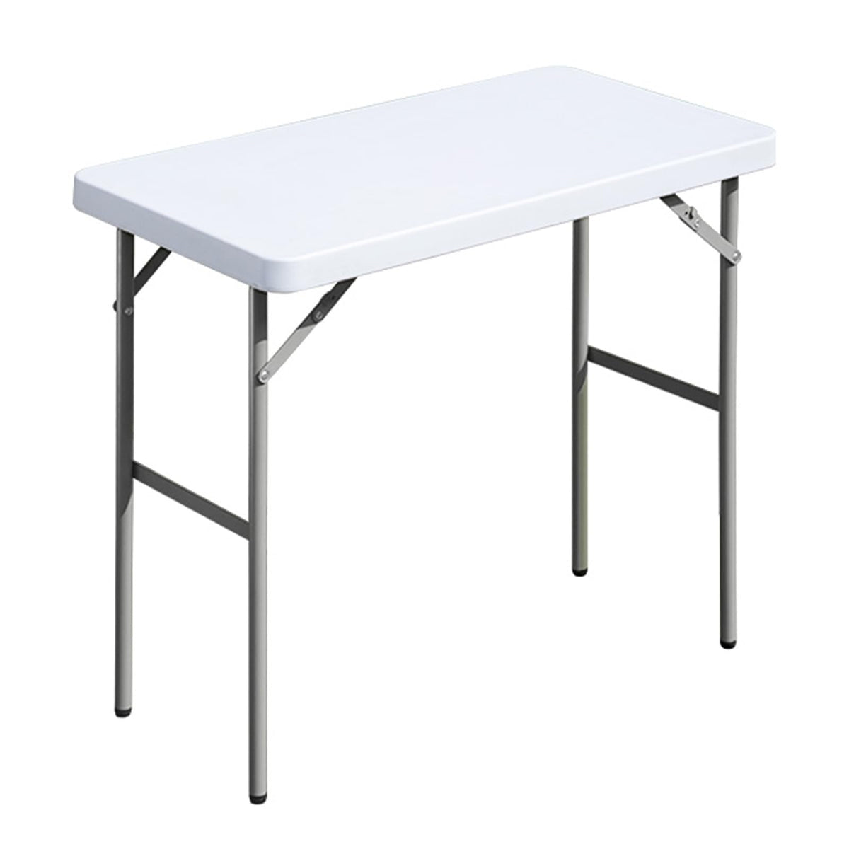 FROASISPRO folding table top view with durable HDPE surface for outdoor use
