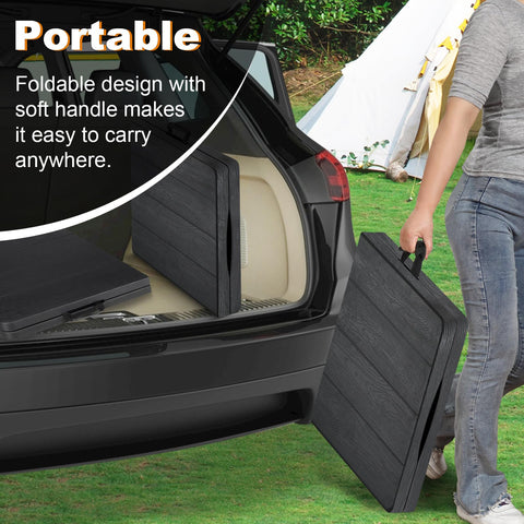 FROASISPRO portable table ready for indoor or outdoor events