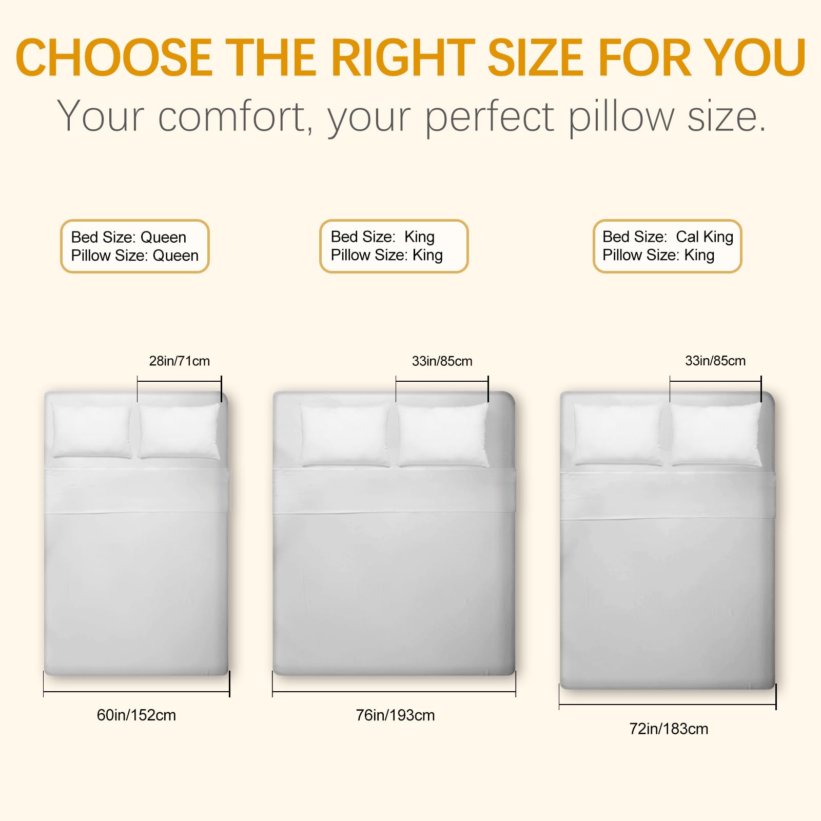 FROHAUL dual-layer comfort showcases plush outer layer and supportive core.