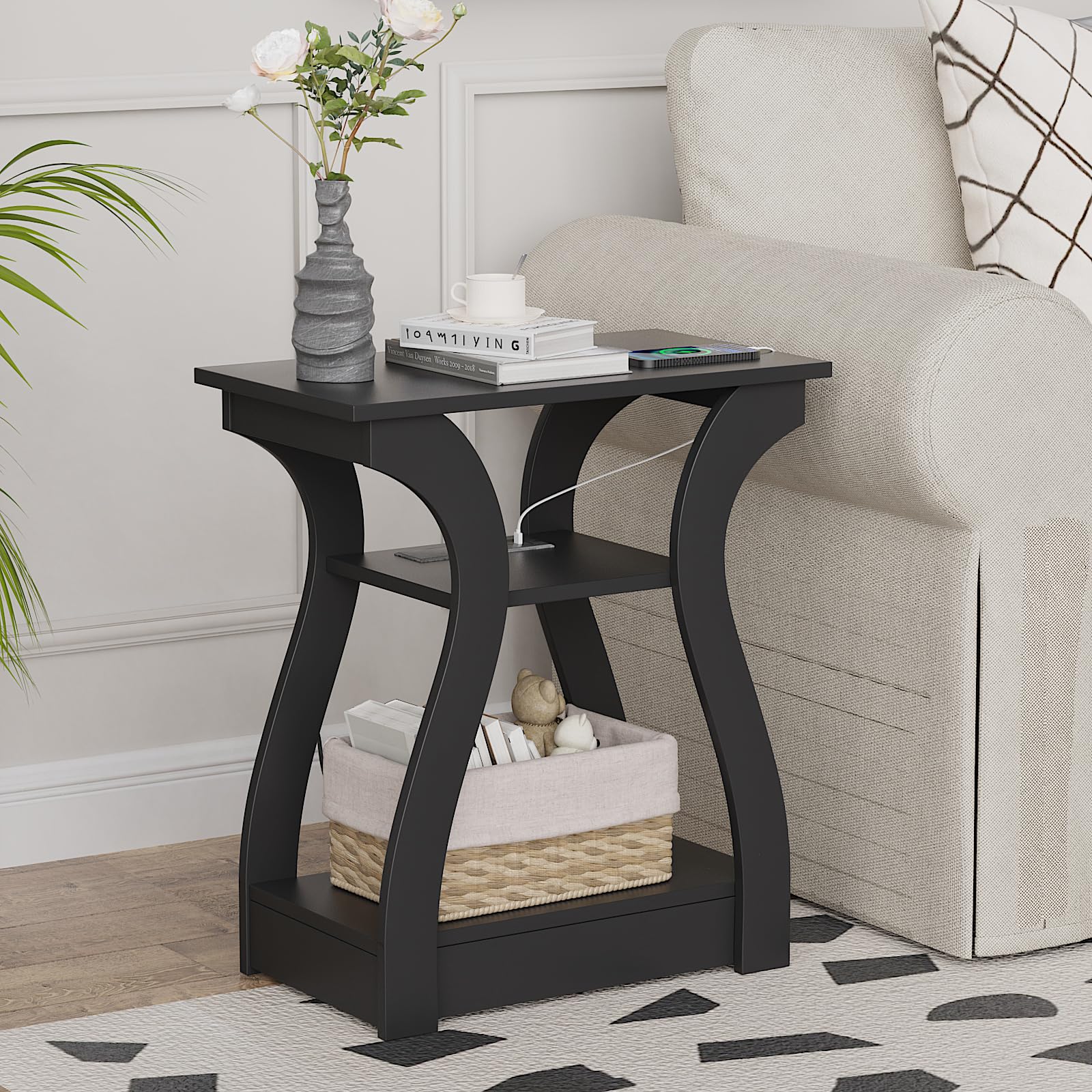 FromJBEST arc design with oak pillar adds subtle sophistication.