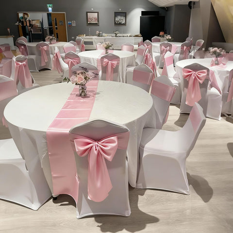 Froova satin bow with built-in ribbon for easy hanging