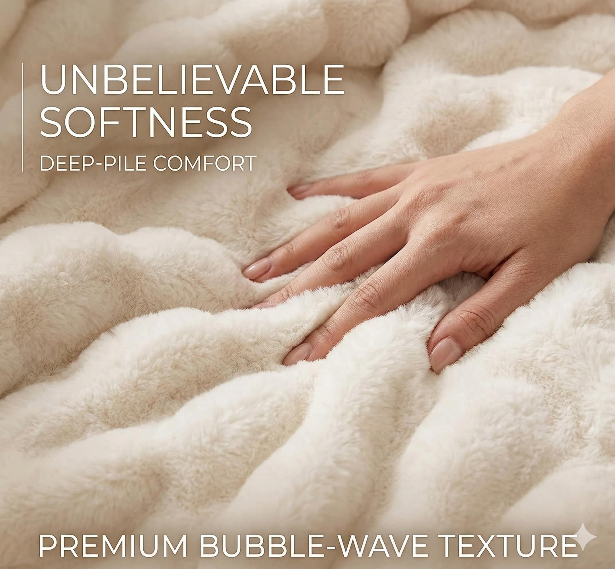 Fruaros bubble fur winter comfort ideal for chilly nights