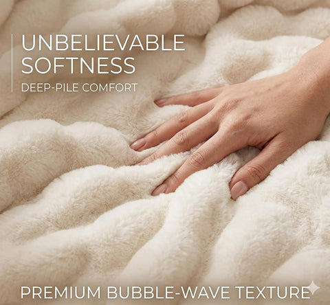 Fruaros bubble fur winter comfort ideal for chilly nights