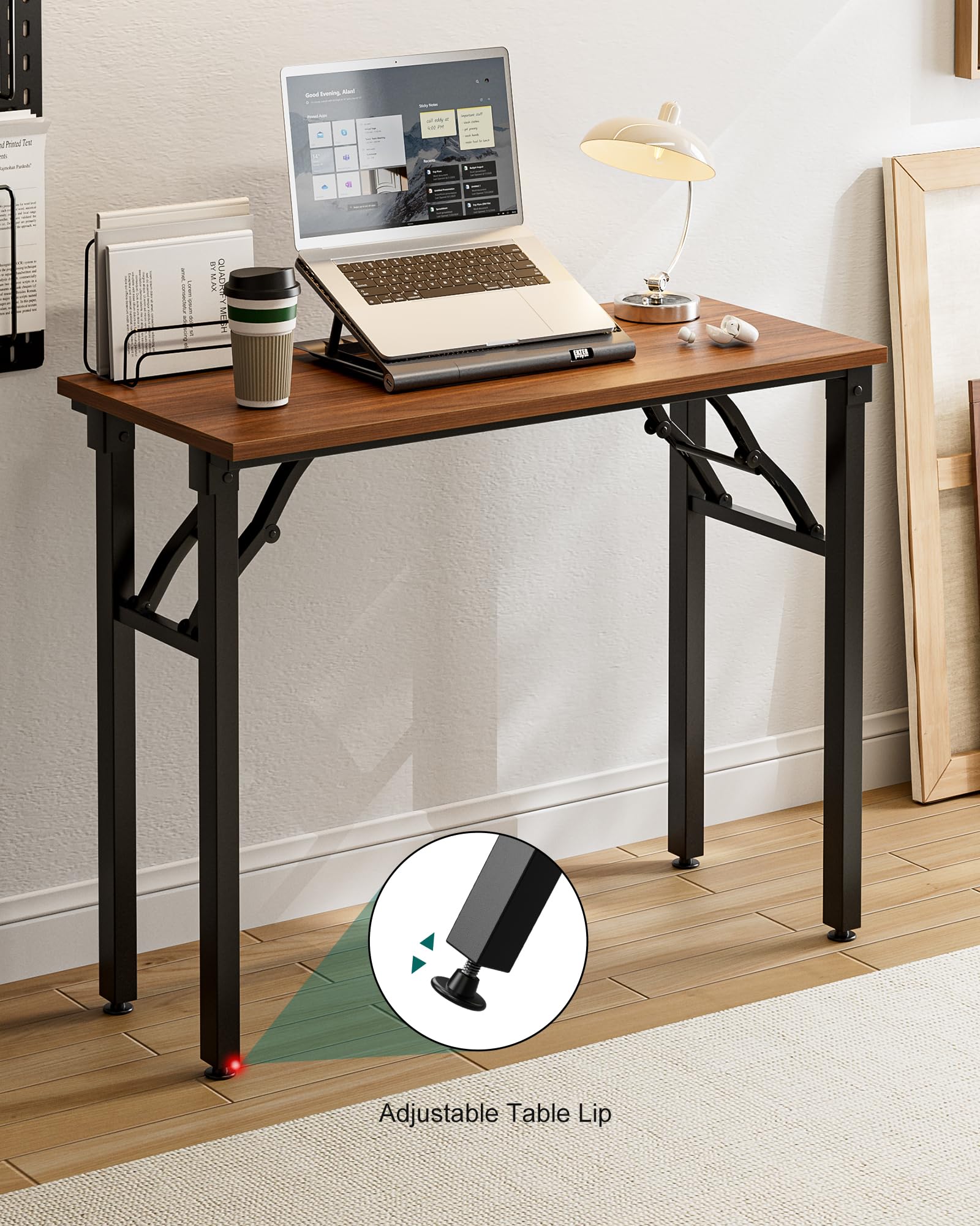 Frylr compact portable desk suitable for crafts and study.