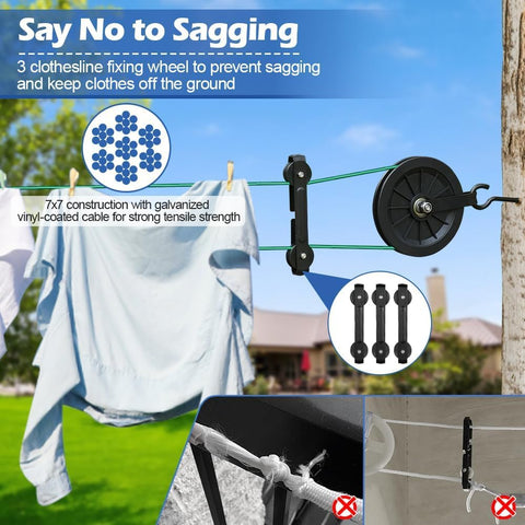Fshihine mini metal winch allows easy tensioning.