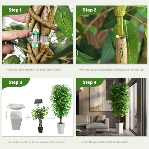 FSOHOI maintenance-free greenery for busy homes
