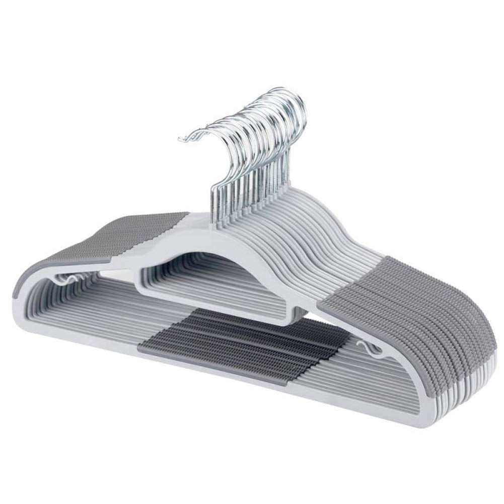 FSUTEG coat hangers 50-pack for organized closets and easy access