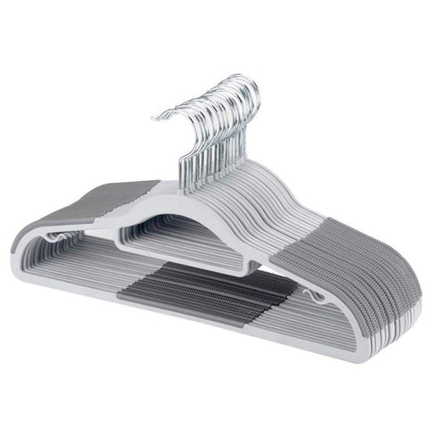 FSUTEG coat hangers 50-pack for organized closets and easy access