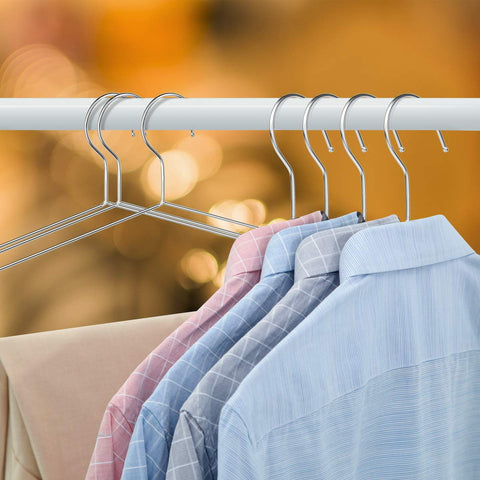 FSUTEG polished finish hanger resists humidity with a sleek look