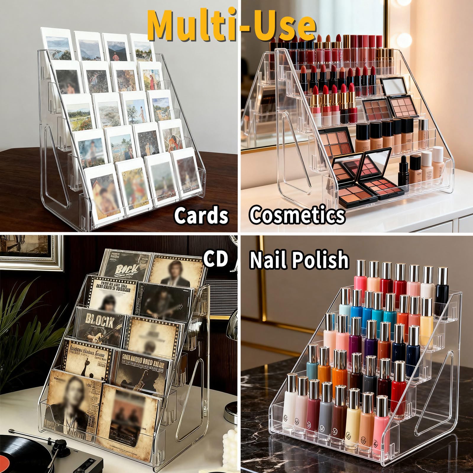 FTNA durable PET material stands up to daily use and handling.