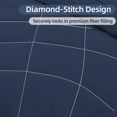 FUANNA envelope-closure pillowcases keep inserts neatly tucked away