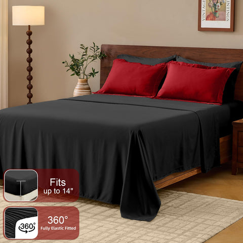 Machine-washable FUANNA bedding for easy care and quick drying.