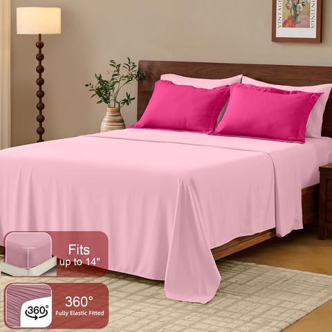 FUANNA packaged bedding set displayed together for convenient all-in-one setup.
