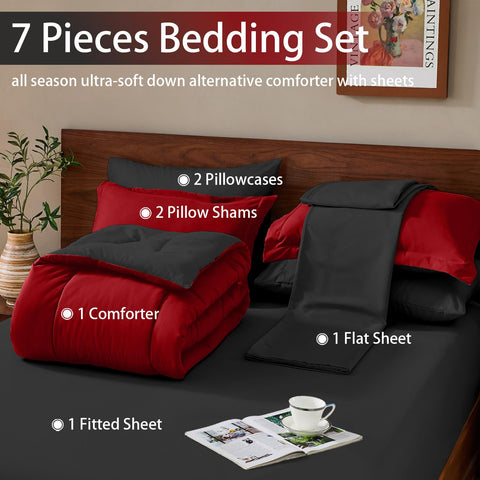 FUANNA pillow shams feature reinforced quilting for durable structure.