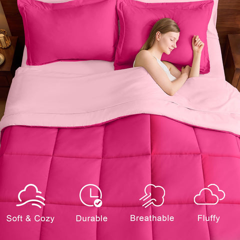 FUANNA microfiber texture close-up reveals ultra-soft feel for restful nights.