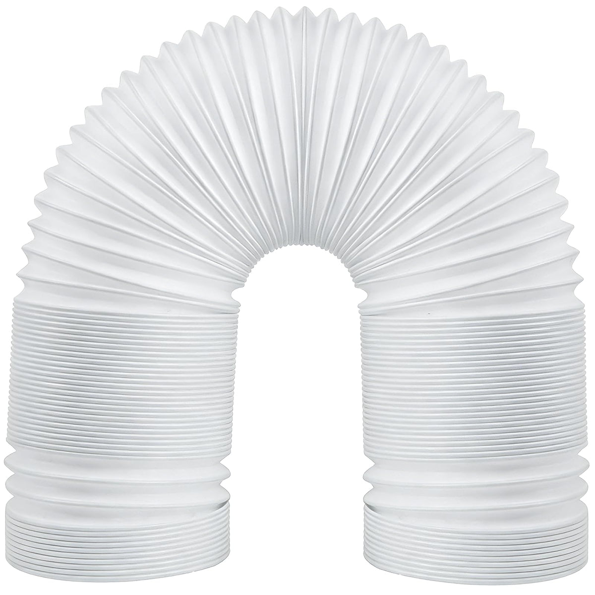 FUBININA 80-inch portable AC hose extends reach for tight spaces.