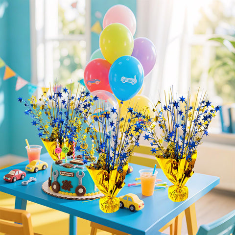 FUBININA gold-wrapped base centerpiece provides stable display