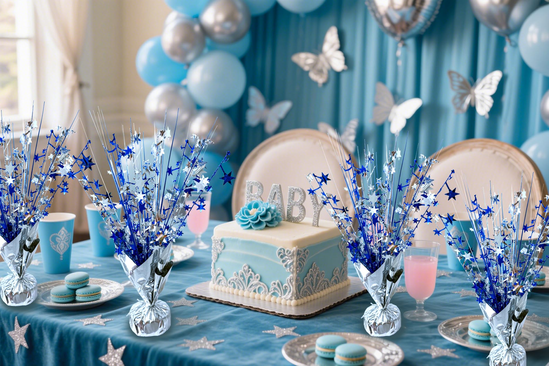 FUBININA table burst decorations enhance photos without cluttering surfaces
