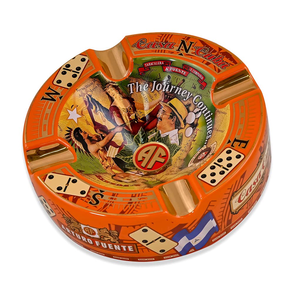 Fuente Arturo Casa Cuba ashtray with deep center for ash containment