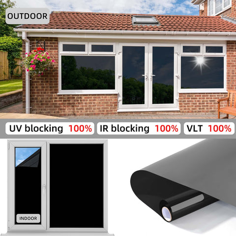 FuFin window film on glass for a clean, seamless finish.