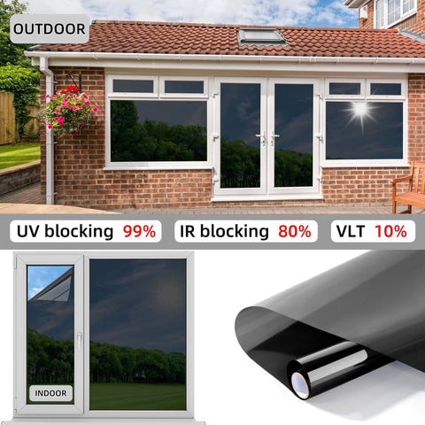 FuFin Window Film designed for smooth glass surfaces like windows and balcony doors.