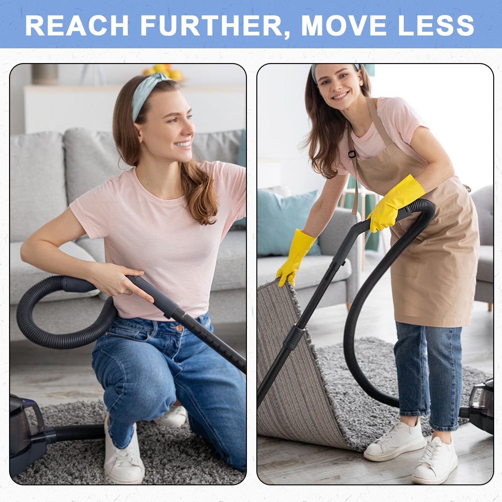 Fukaisu LA301C compatibility hose supports versatile cleaning across models