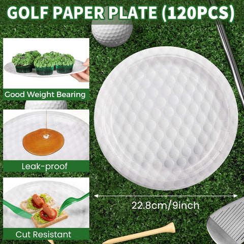 FULJOOY golf ball plates heavy-duty durability for serving