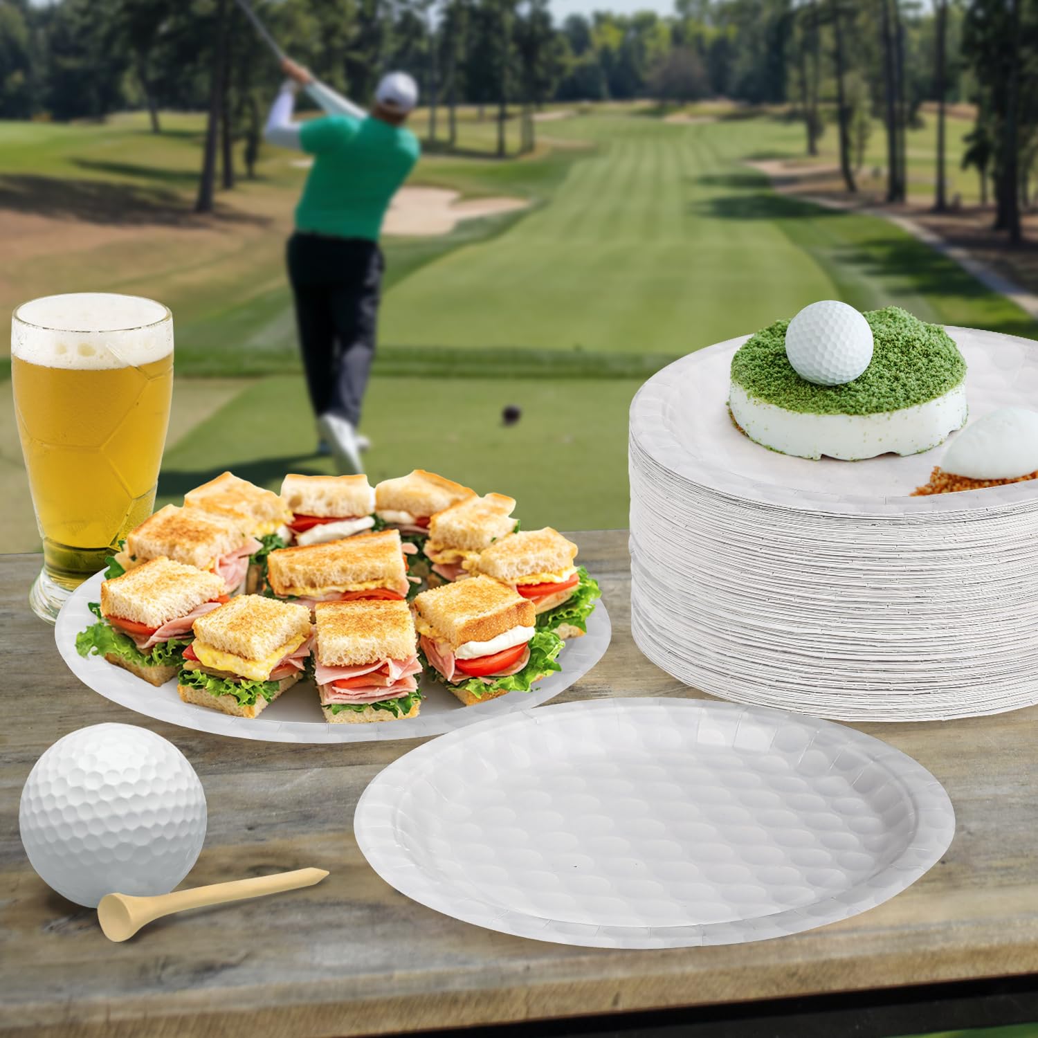 FULJOOY sports-themed party supplies elevate table decor