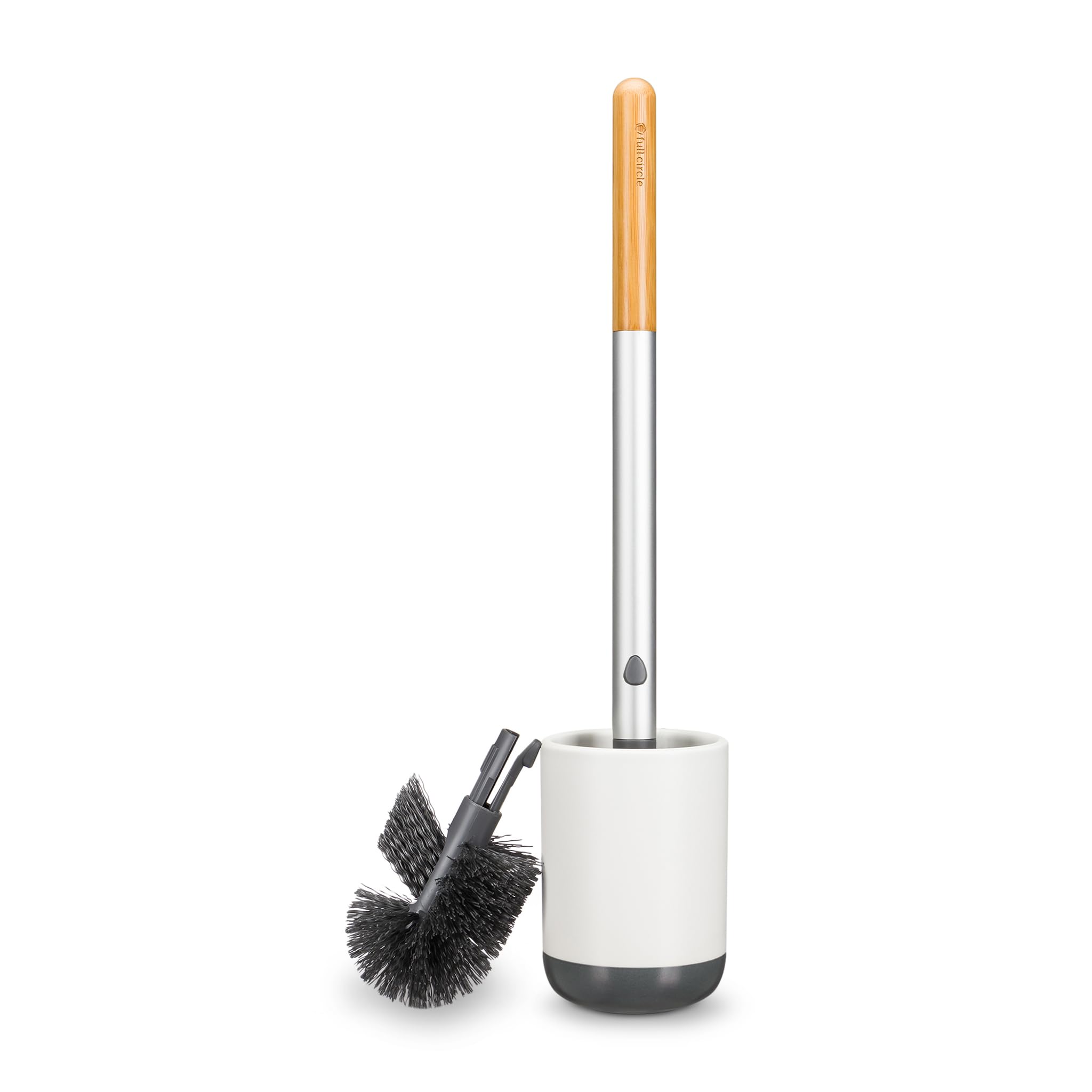 Full Circle Scrub Queen ceramic base is dishwasher safe.