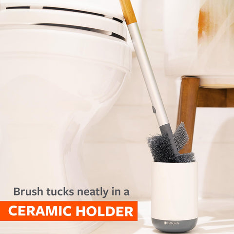 Full Circle Scrub Queen replaceable head extends product life.