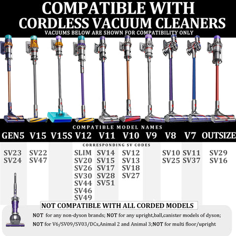 Fullclean extension hose for Dyson: extended reach for vents and shelves.
