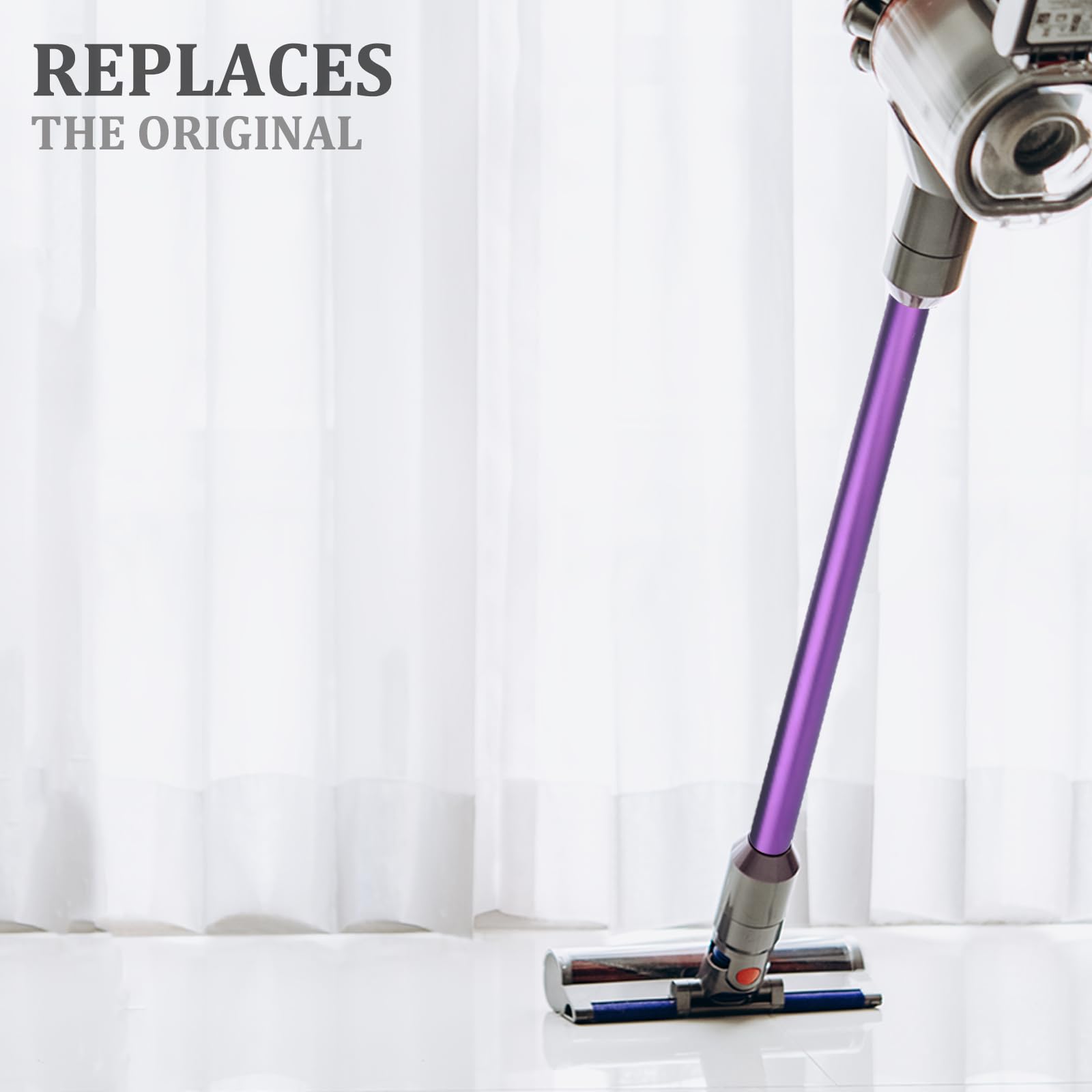 Fullclean wand attaches with a smooth lock for secure operation.