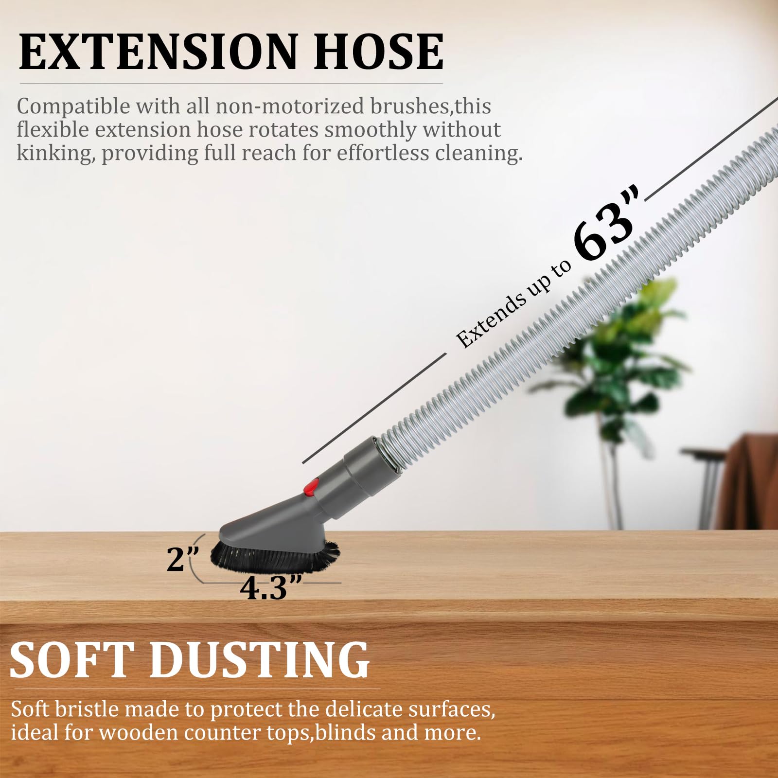 Fullclean mattress tool for upholstery and bedding dusting